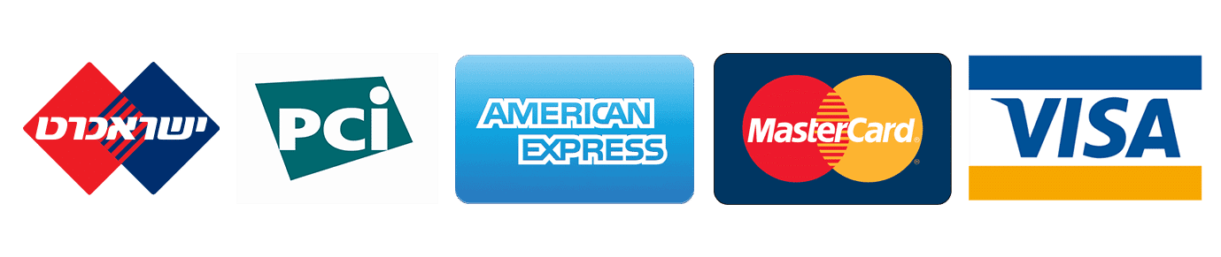 תמונה של כרטיסי אשראי - ויזה, מאסטרקארד, אמריקן אקספרס, PCI, ישראכרט
